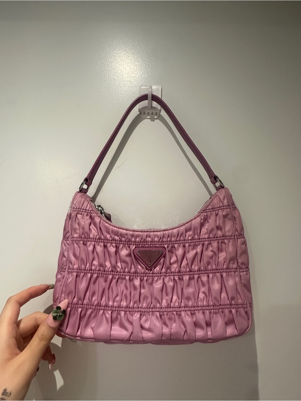 Louis Vuitton Damier Azur + Pink Prada Bundle - Picture 4 of 5